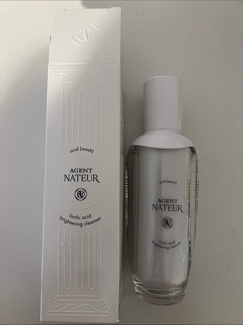 Agent Nateur Lactic acid wash